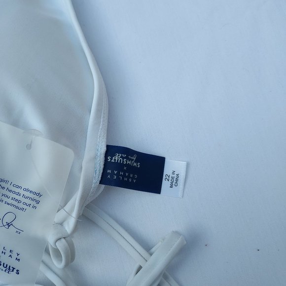 Ashley Graham x Swimsuits For All Icon White Bikini - Picture 6 of 6